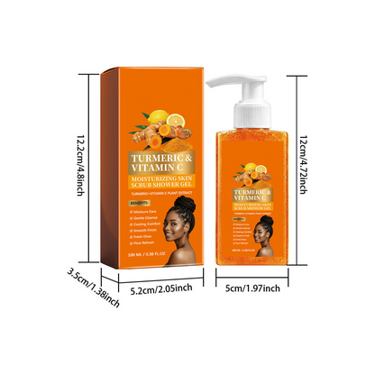 ⏳Limited-time 50% off⏰-Turmeric Vitamin C Scrub Body Wash
