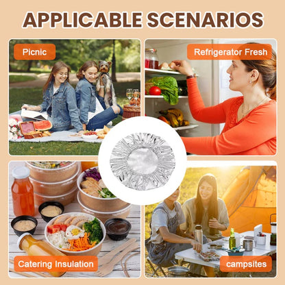 🔥Buy More Save More🔥Reusable Aluminum Foil Food Insulation Cover
