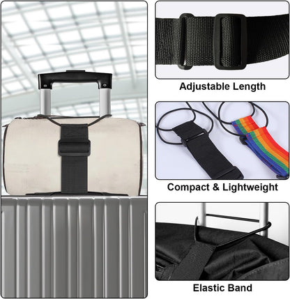 💥Last Day 70% OFF 🧳 Multi Use Strong Adjustable Luggage Connector Straps