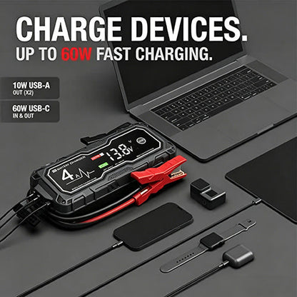 🔥 Mother's Day Special: 51% OFF & Free Shipping 💥 Boost X GBX155 4250A Car Jump Starter — For 10.0L Gasoline & 8.0L Diesel Engines