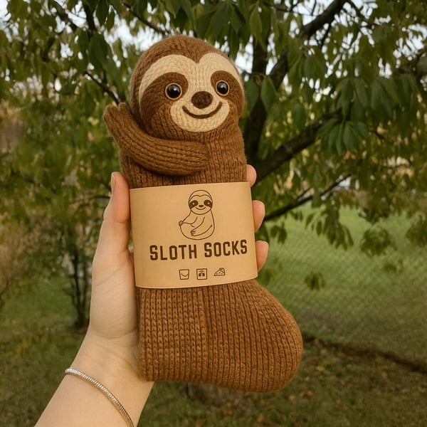 Cozy 3D Knit  Spirit Animal Socks, Express Yourself in Comfort💝