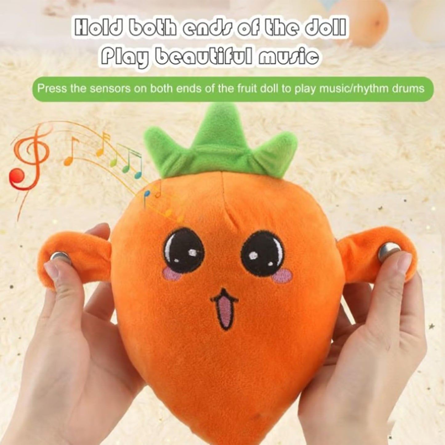 🍌 Last Day 60% OFF - 🍓 Interactive Music Plush Toy Set 🥕
