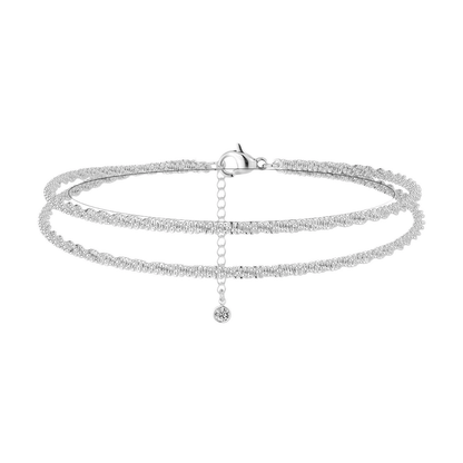 🎁Last Day Promotion 49% OFF🔥Dainty Layered Anklet For Women