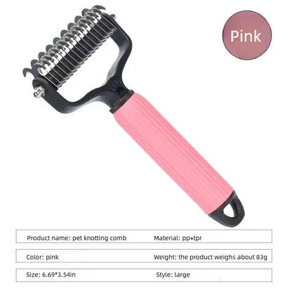 🪮Last Day 70% OFF🔥Universal Pet Detangling Comb for Dogs Grooming Tool