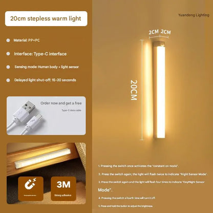 🔥 Last Day! Buy 1 Get 1 FREE – Smart Sensor Magnetic LED Lights