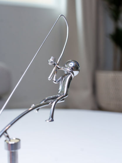 🎣The Fisherman Balancing Sculpture