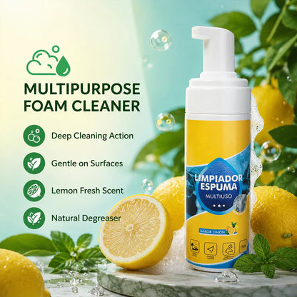 ‼️Hot Sale In 2026🔥4-in-1 Multi-Enzyme Foam Cleaner – Deep Clean Car, Kitchen, Bathroom & Sofa