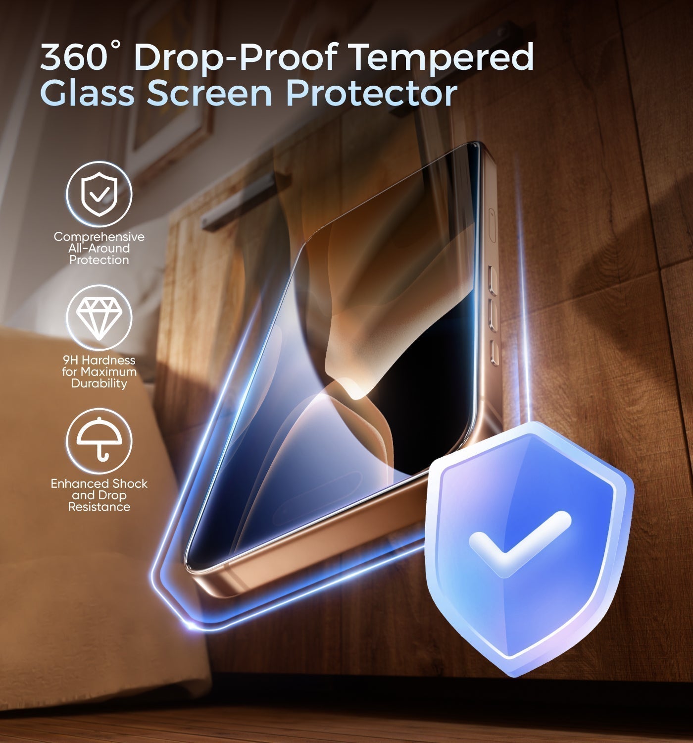 Upgraded Screen Protector - Automatic Dust Free Eco-Friendly Protection