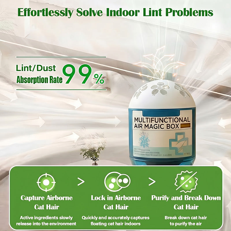 🔥 Limited-Time Pre-Sale⏰Indoor Air Purification Dust Removal Magic Box🏠