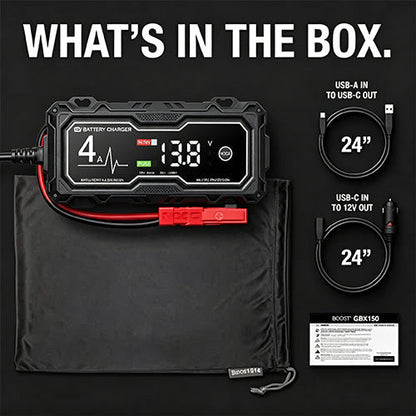 🔥 Mother's Day Special: 51% OFF & Free Shipping 💥 Boost X GBX155 4250A Car Jump Starter — For 10.0L Gasoline & 8.0L Diesel Engines