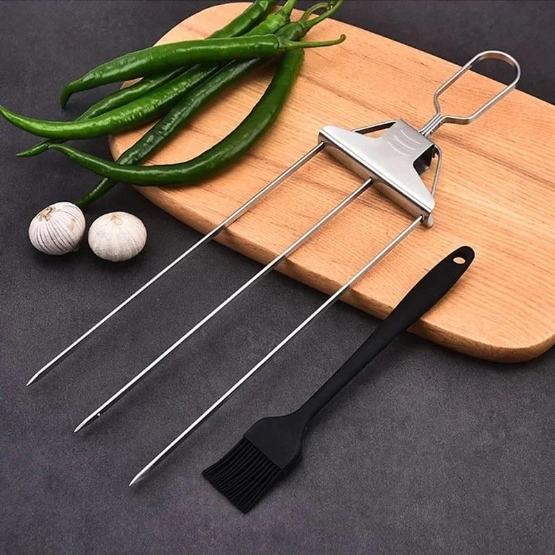 🔥49% OFF NOW - 3 Way Grill Skewers - GrillSavant