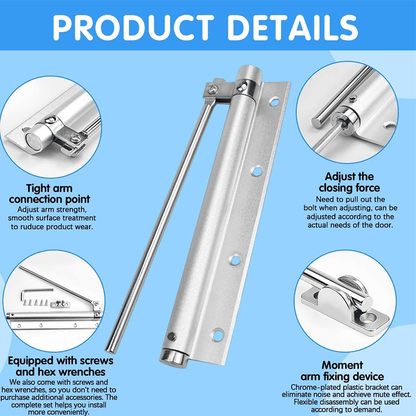 🚪Automatic Door Self-Closing Hinge