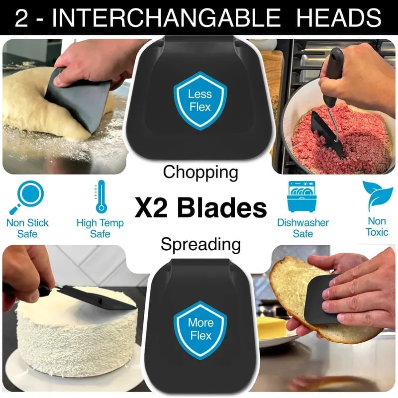 🔥 Last Day 54% OFF – Adjustable Angle PPSU Spatula 🍳 | A Must-Have Kitchen Gadget