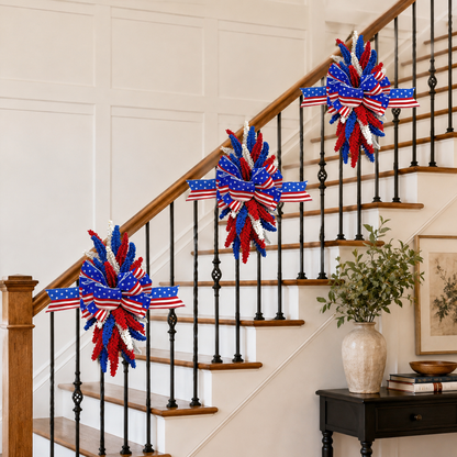 Patriotic Bow Hanging Decoration