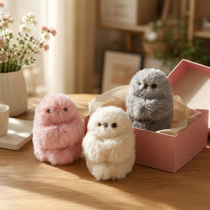 🤖Cute AI shy Emotional companionship robot doll bag charm plush toy👜-It can sing, turn its head, and learn to speak👀