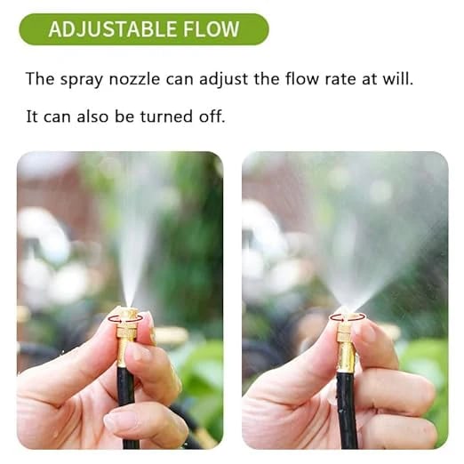🔥 Last Day 50% OFF – 360° Curved Garden Automatic Irrigation System 🚿🌿
