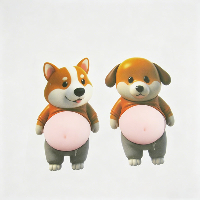 Chubby Shiba Inu Anti-Collision Sticker