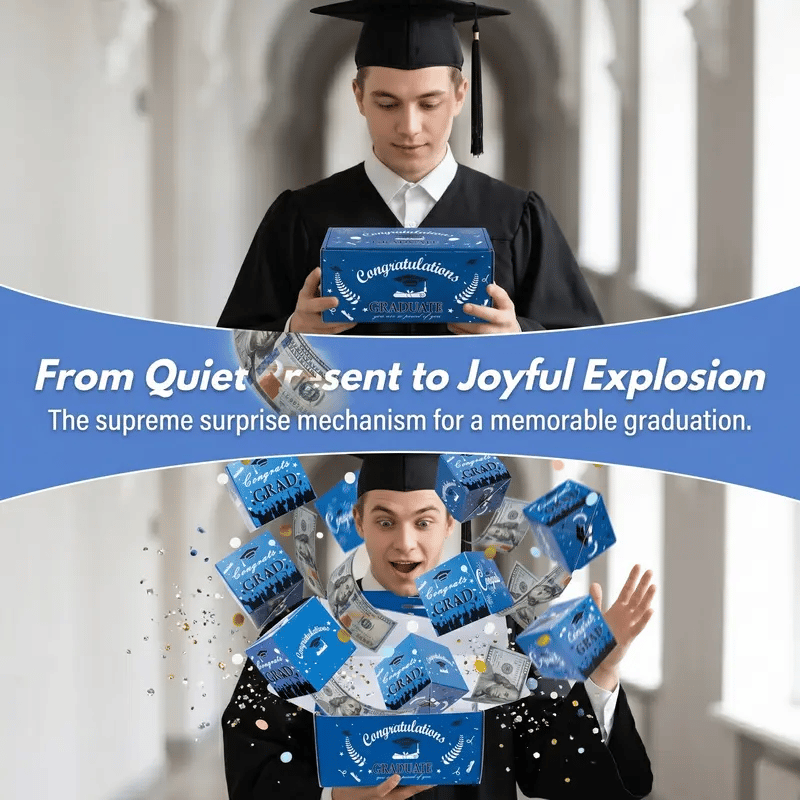🎓 Make Their 2026 Graduation Unforgettable – The Ultimate Surprise Pop-Up Gift Box! 🎓