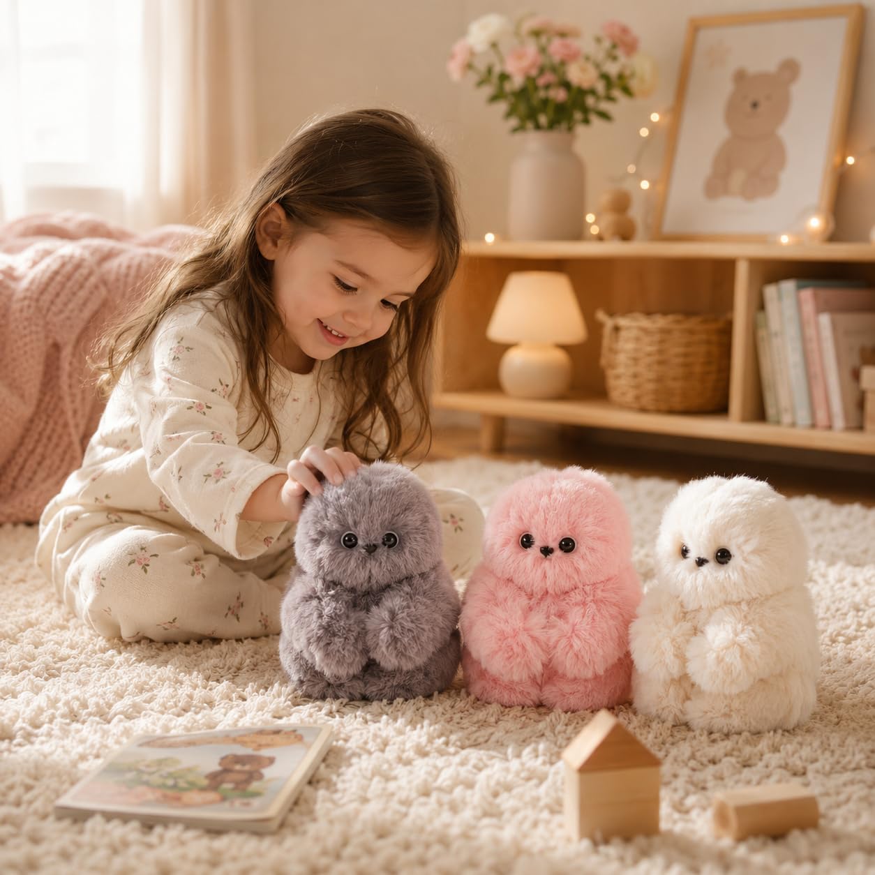 🤖Cute AI shy Emotional companionship robot doll bag charm plush toy👜-It can sing, turn its head, and learn to speak👀