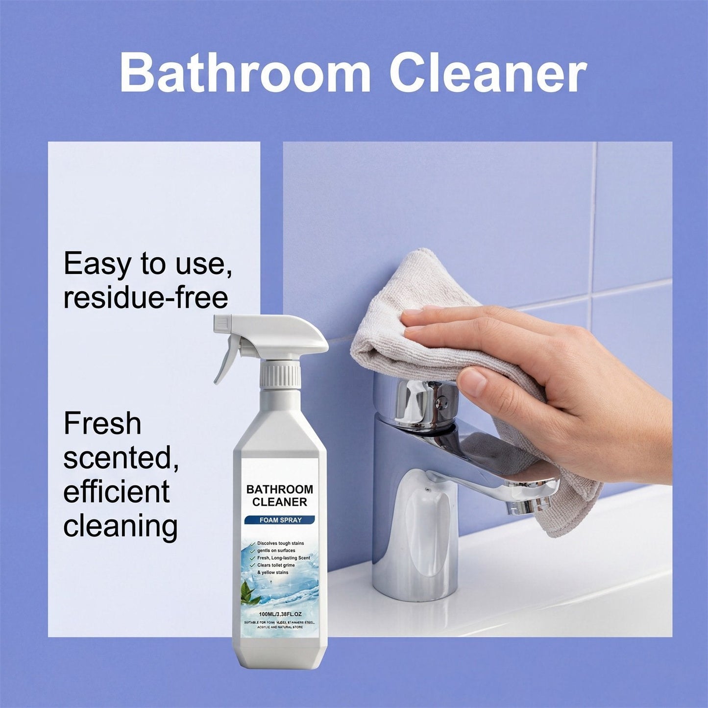 🚽Last Day 70% OFF🧽Gravity-Defying Bathroom Cleaner🎁