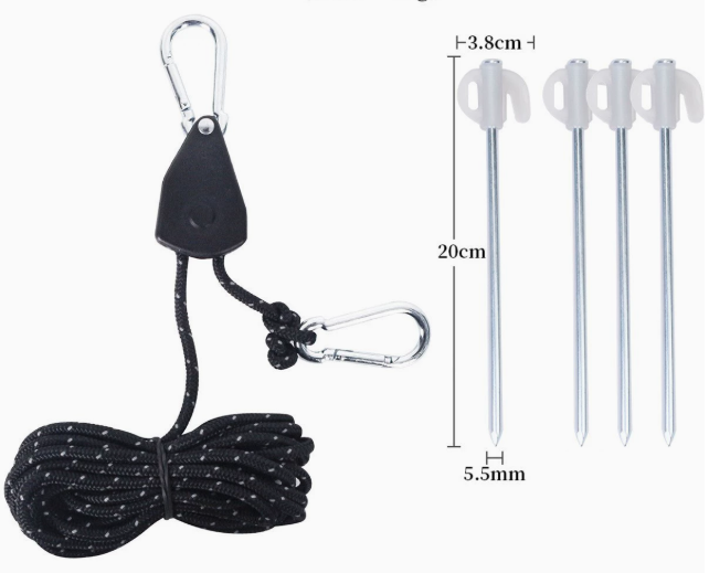 🔥48% OFF Sale🔥 Portable Adjustable Fix Camping Rope