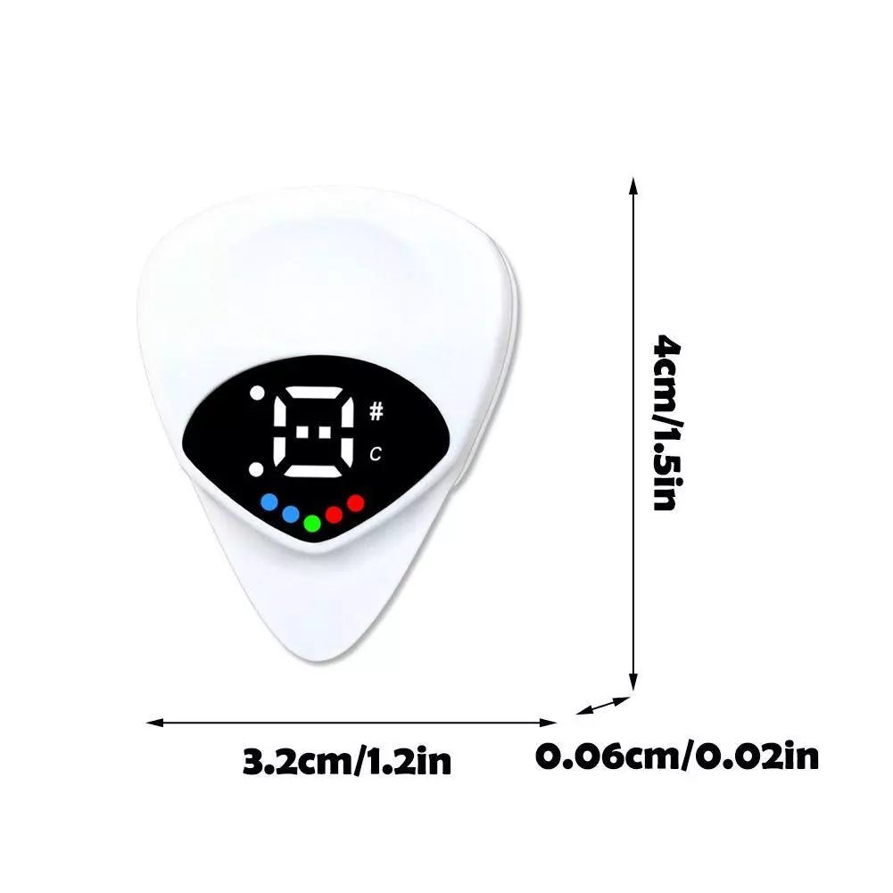 ✨2-in-1 Guitar Picks-Acoustic Guitar Tuner