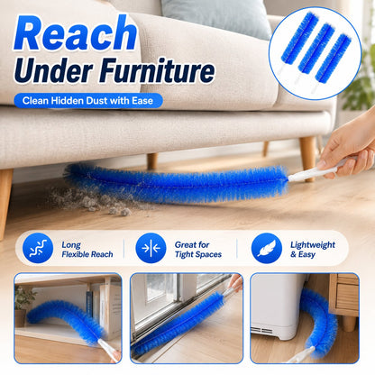 🧽✨ 2-in-1 Home Cleaning Bundle—Foam Cleaner + Fan Cleaner Brush
