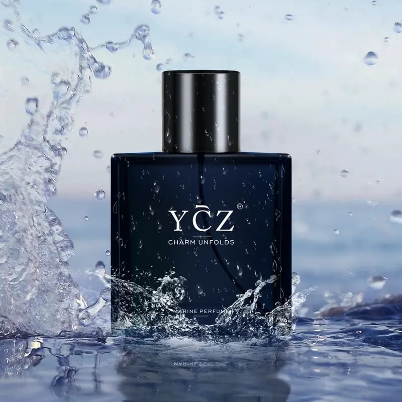 🌊Midnight Marine Eau De Parfum - Unisex Ocean Freshness | Premium Aromatic Woody Scent for Him & Her | Capturing the Coastal Breeze in Every Spray