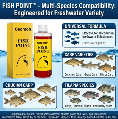🎣Concentrated Fish Attractant Liquid – Fast-Acting Red Worm Bait Additive for Freshwater Fishing, Enhances Scent & Improves Bite Response (100ml)-JAY