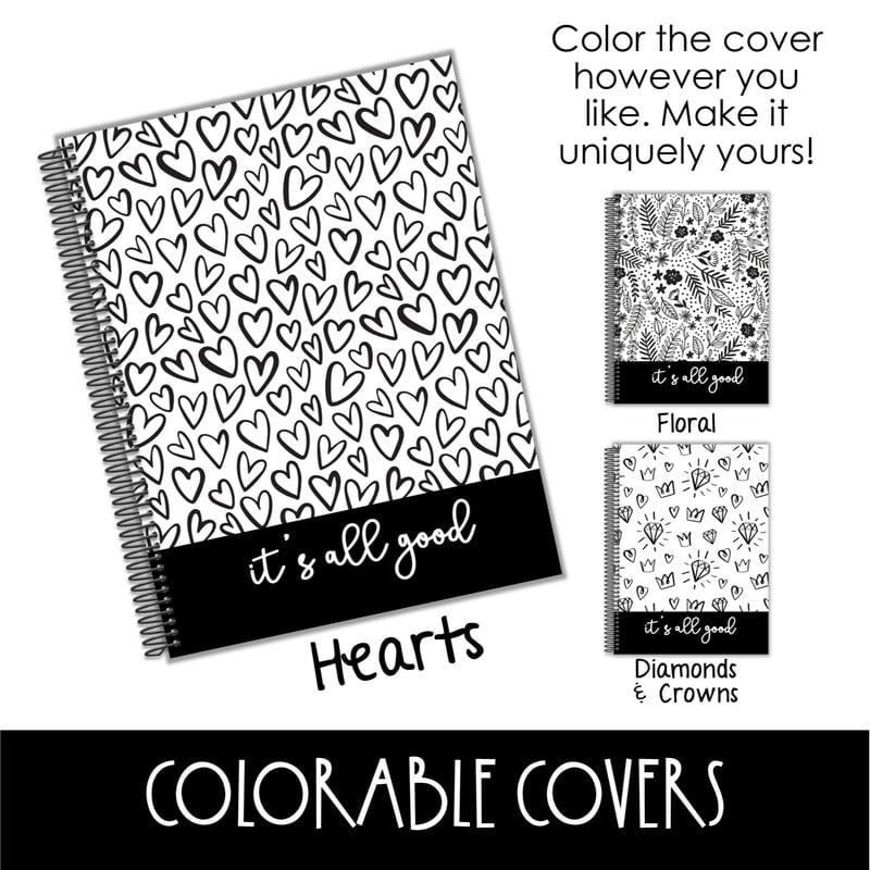 🔥💚 Mental Health Mood Journal – Your Daily Self-Care Companion ✨