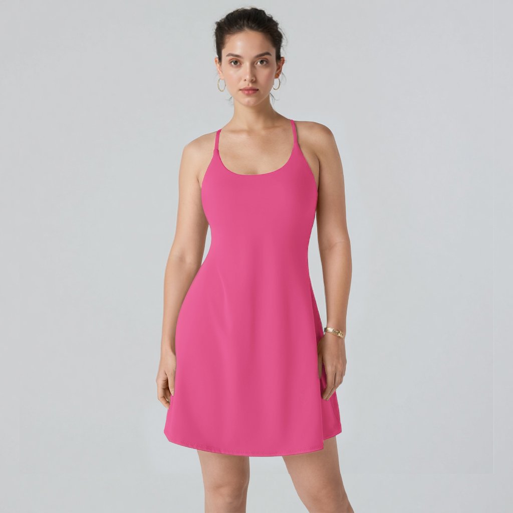 🎁Last Day 49% OFF🔥The Ultimate Tummy Control Backless Active Dress