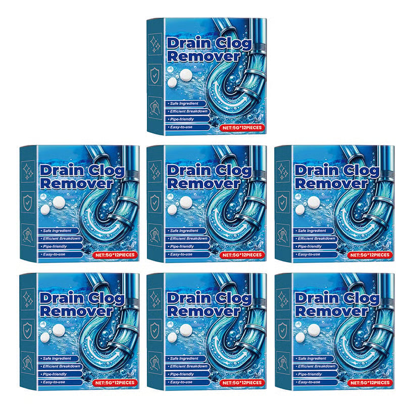 🏆 40K+ SOLD! ✨ Fish-Shaped Quick-Dissolving Drain Clog Remover | Fast & Easy Fix 💧 | 50% OFF Today Only