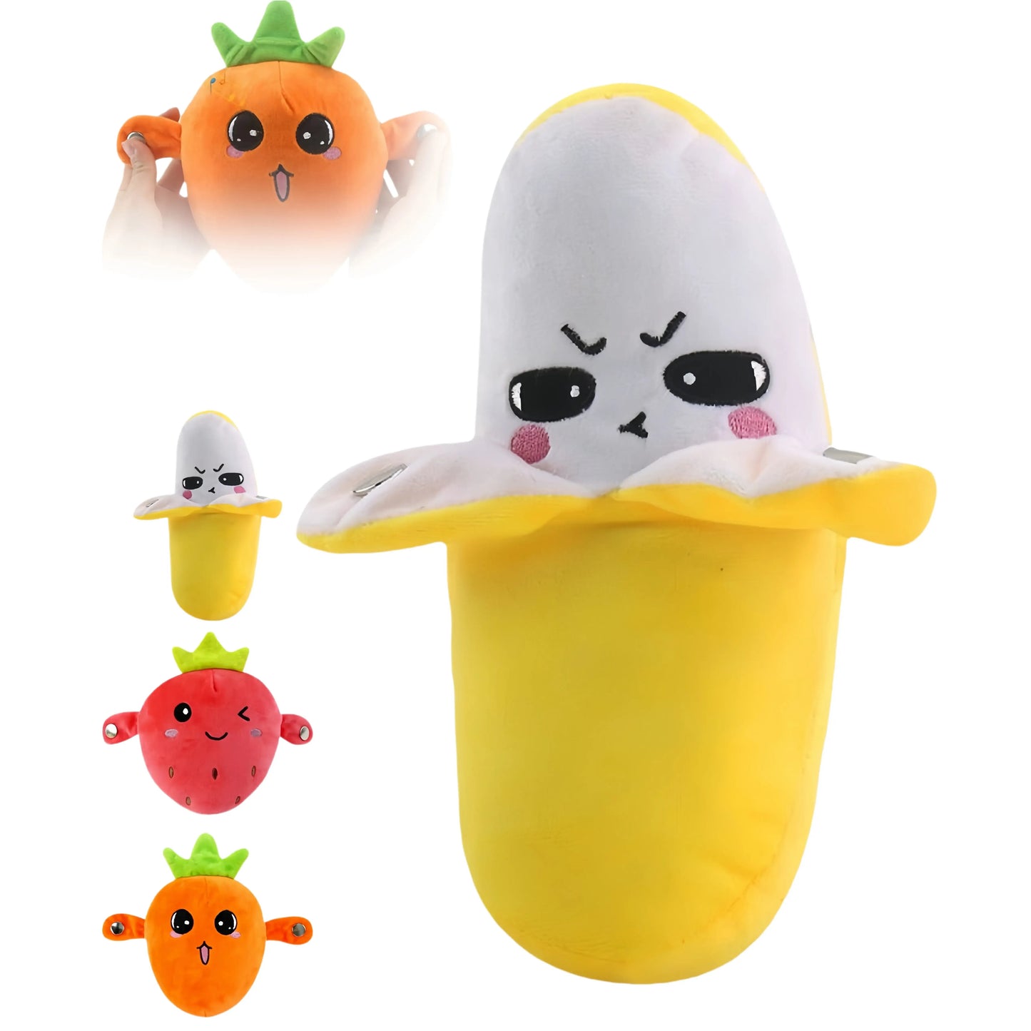 🍓 Last Day 60% OFF - 🍌 Interactive Music Plush Toy Set 🥕