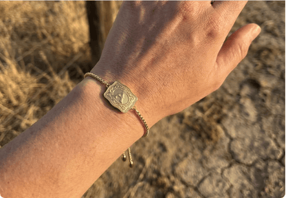 🏇Handcrafted Western Bracelet with Custom Initials - A Meaningful Accessory for Your Unique Story