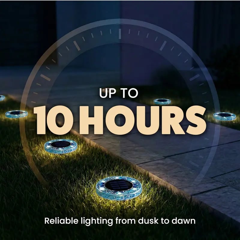 ⏰Limited-time free shipping – Mosaic Solar Disk Lights-Solar Disk Lights☀