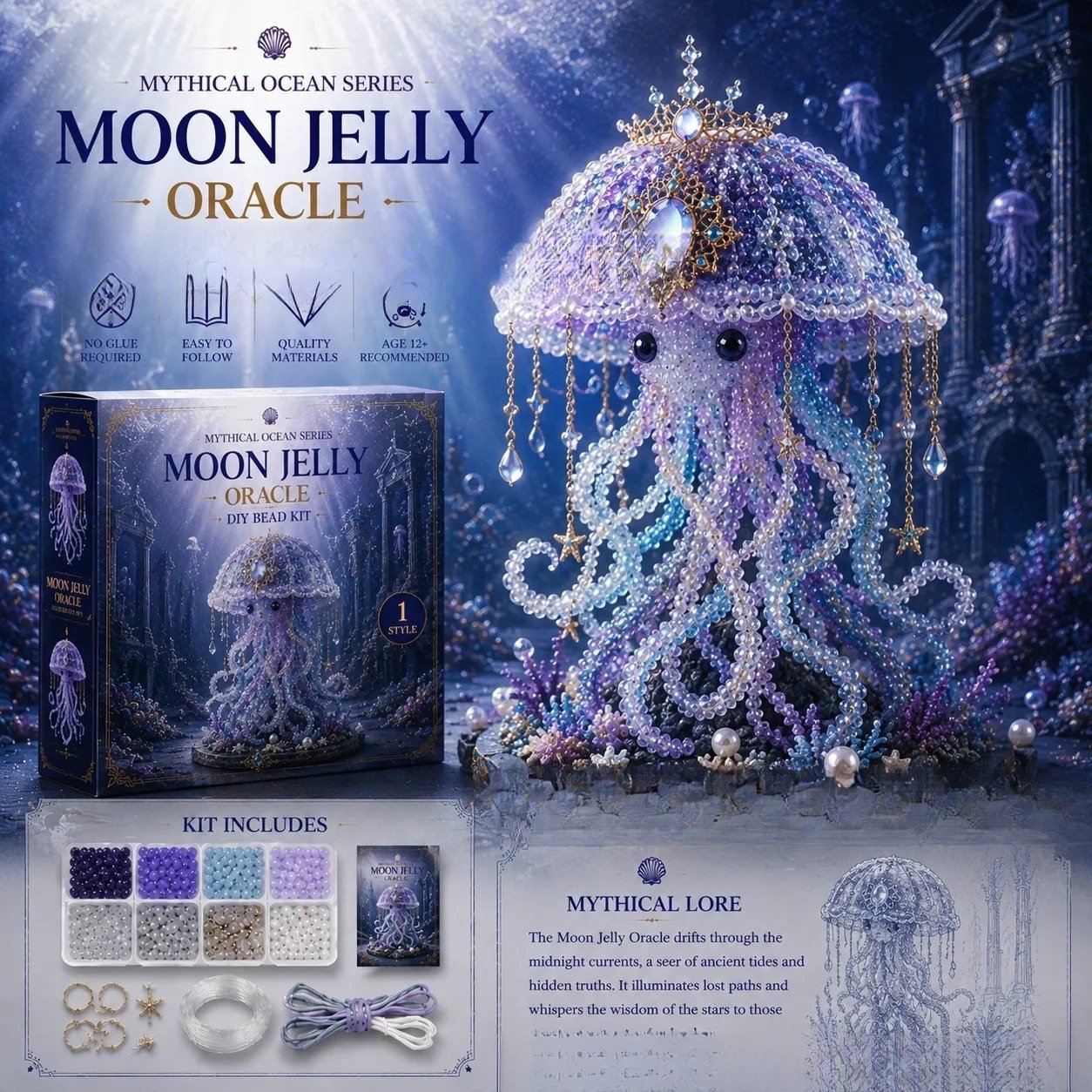 🌊 Mythical Ocean DIY Bead Kit