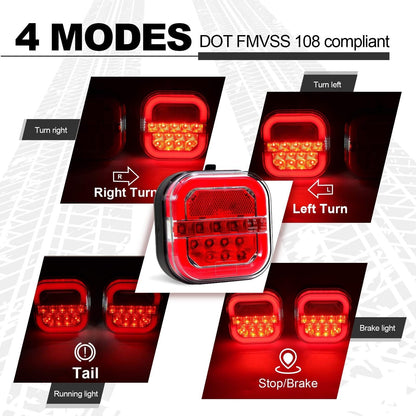 🔥BUY 1 GET 1 FREE ONLY TODAY🔥CAR LED TRAILER LIGHTS