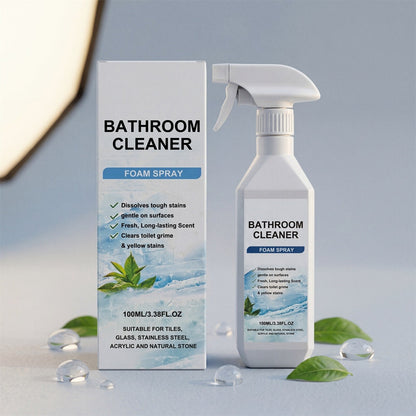 🧽Last Day 70% OFF🧴Gravity-Defying Bathroom Cleaner-Give away alloy brushes🎁