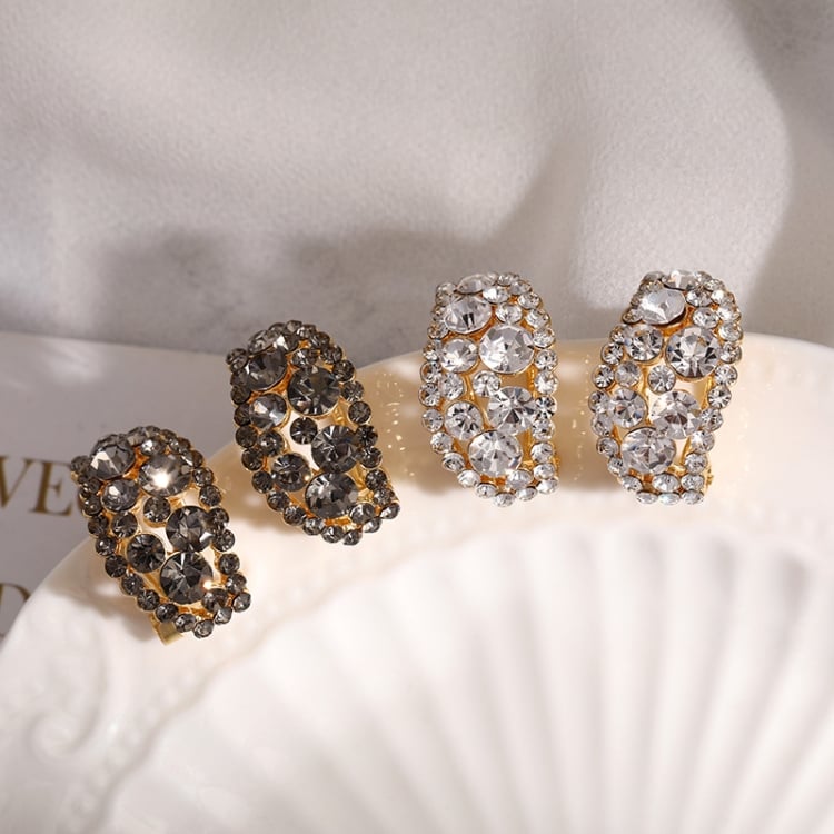 🎁Mother's Day Gift |Lab-Created Diamonds Hoop Earrings🎁
