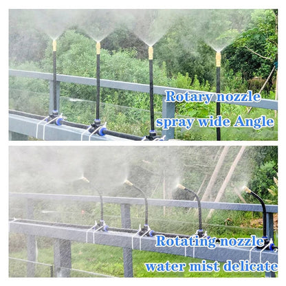 🔥 Last Day 50% OFF – 360° Curved Garden Automatic Irrigation System 🚿🌿