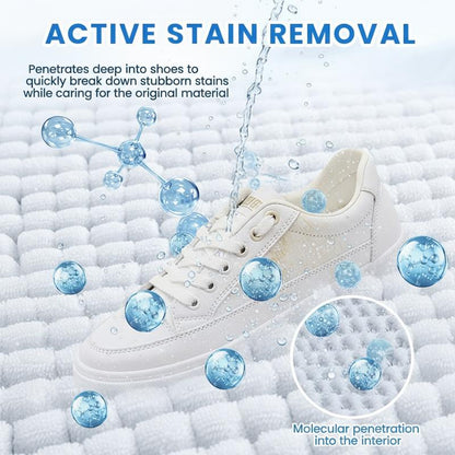 🧼✨ No-Wash Shoe & Leather Cleaner Cream Instantly Erase Stains! 🧽🔥