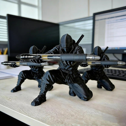 🔥Last Day Promotion! ⚔️3D Printed Samurai Pen Holder Desk Organizer