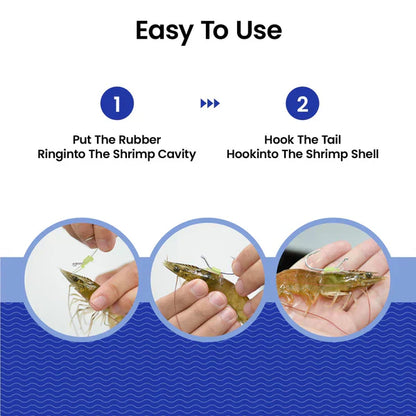 Eettsy Luminous Live Shrimp Hooks