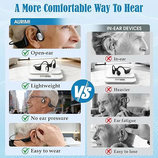 🔥 Final 2 Hours : Only Limited Stock Left🏆 Bone Conduction Smart Hearing Headphones
