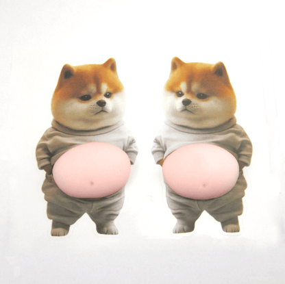 Chubby Shiba Inu Anti-Collision Sticker