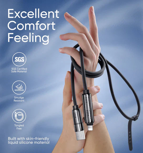 ⚡4-in-1 USB Charging Cable mFish fast charging⚡