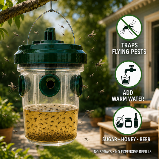 MosquiTrap Set– Trap Mosquitoes, Enjoy Summer 🌿