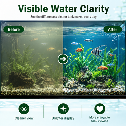 🔥Crystal Clear Aquarium Water Purification Tablets