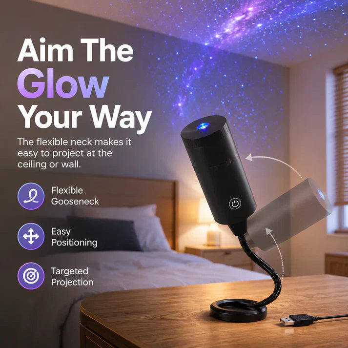 ⏰Last day Promotion🔥Night Light Projector - Smart Holographic Star Projector