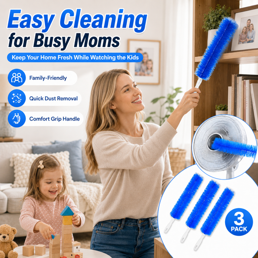 Bendable Microfiber Head, Reusable Dust Remover ✨